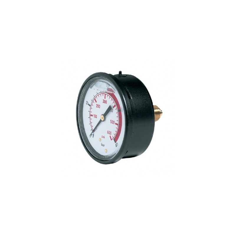 Manometro GR63 0/40bar attacco post G1/4serie LX