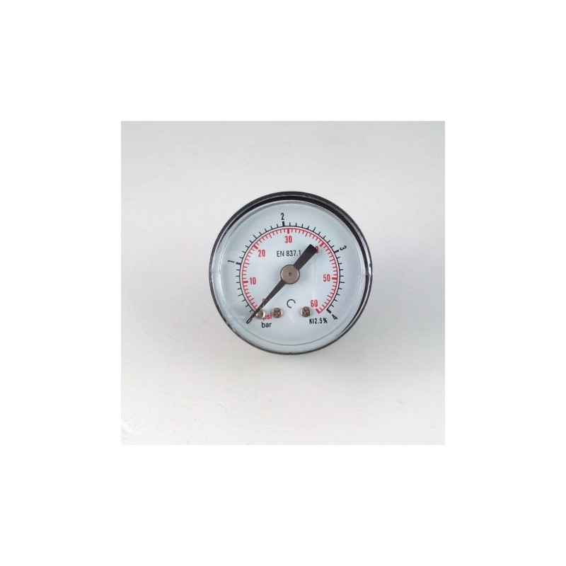 Manometro GR63 0/60bar attacco post G1/4serie LX