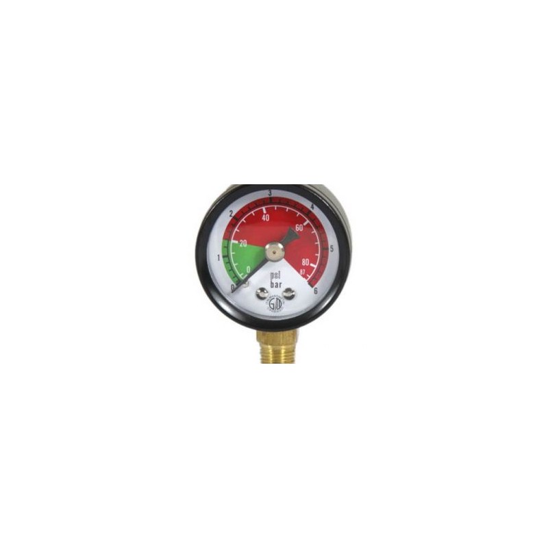 Manometro GR63 0/80bar attacco post G1/4serie LX