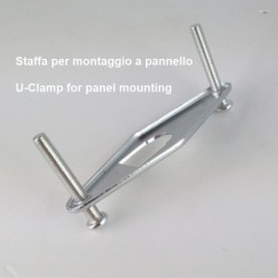 Manometro GR63 0/6bar attacco flang G1/4serie LX