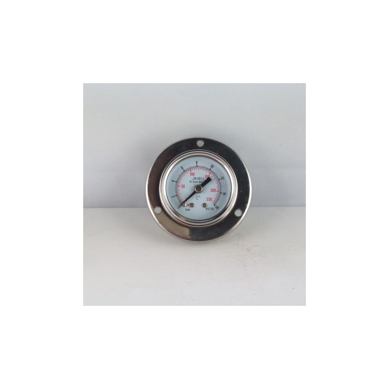 Manometro GR63 0/16bar attacco flang G1/4 serie LX