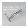 Manometro GR63 0/600bar attacco flang G1/4serie LX