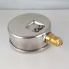 Manometro GR63 0-15/15-60bar attacco rad G1/4serie LX isometrici