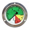 Manometro GR63 0/60bar attacco rad G1/4serie LX isometrici