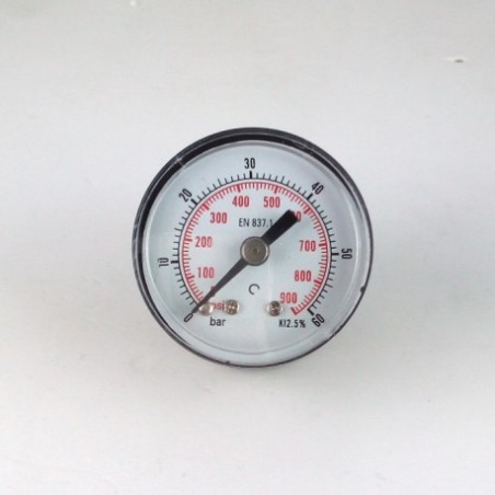 Manometro GR63 0/60bar attacco post G1/4serie MI