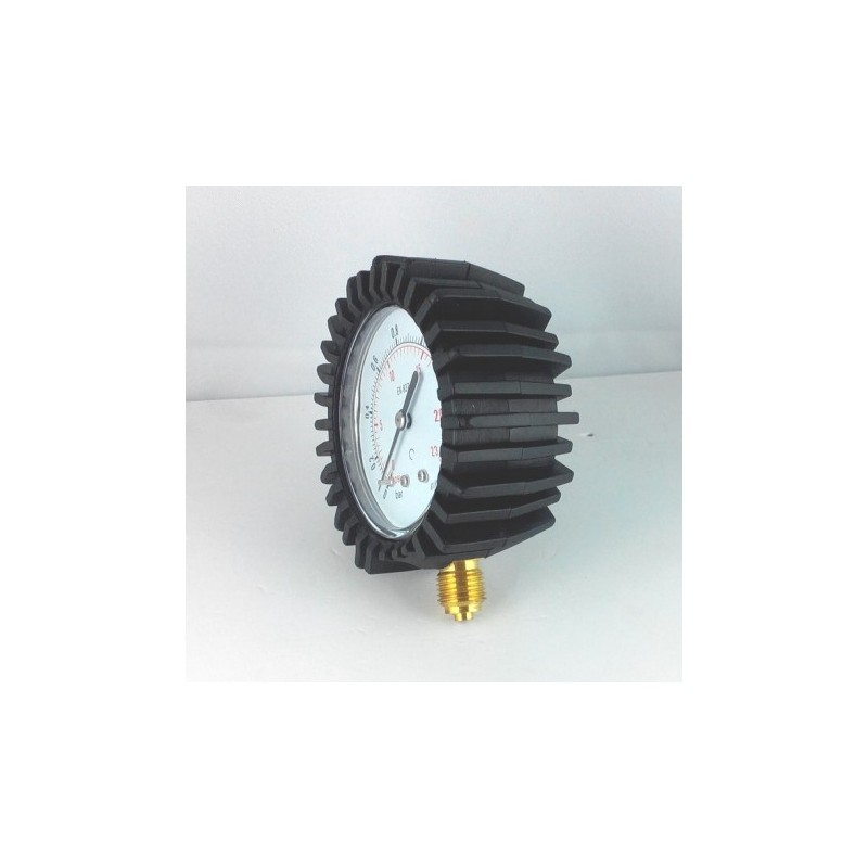 Manometro GR63 -1/0bar attacco rad G1/4serie MF MG