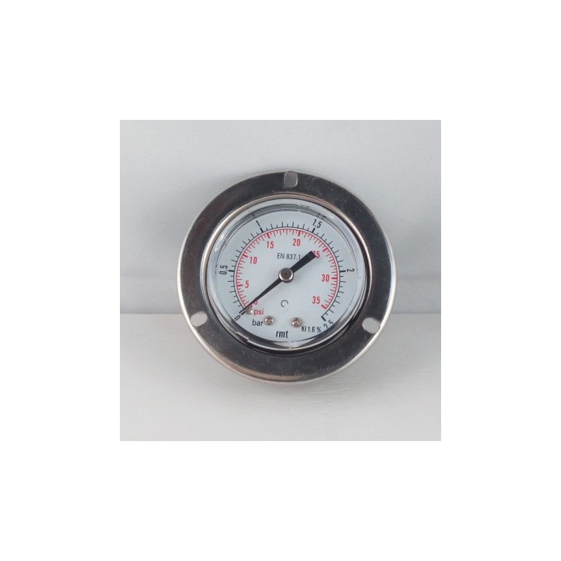 Manometro GR50 0/4bar attacco post G1/4serie MF MG