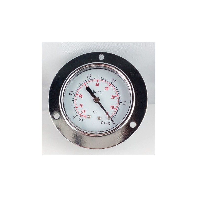 Manometro GR63 -1/0bar attacco post G1/4serie MF MG
